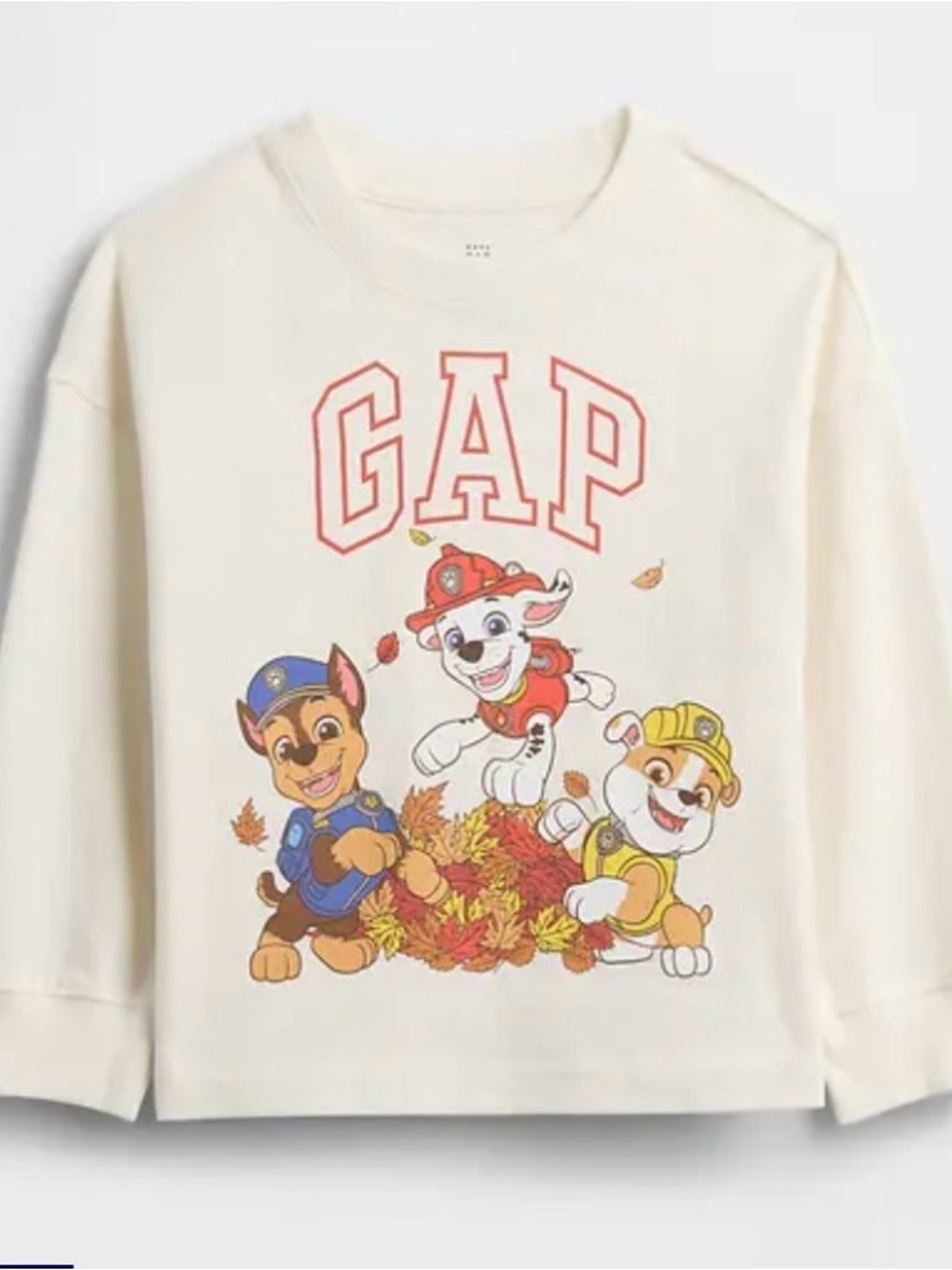 NWT GAP Paw Patrol Fall Graphic Shirt 18-24M